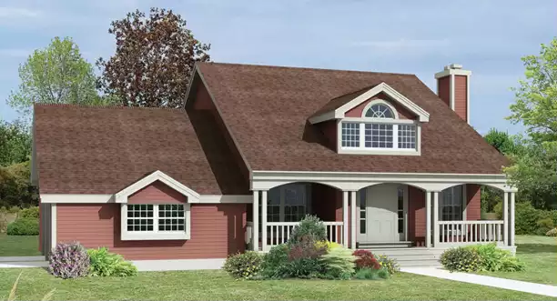 image of affordable farmhouse plan 4508